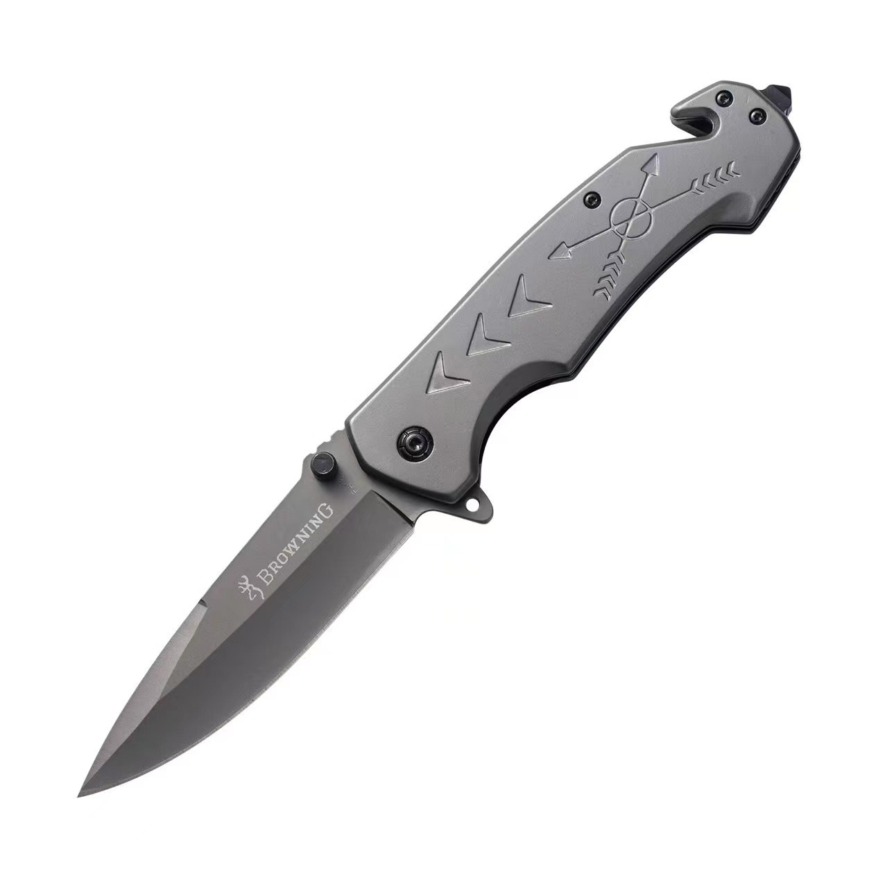 Cuchillo-de-exteriores-1-3.jpg Navaja Táctica Cuchillos Browning Acero Camping Militar - Imagen 1