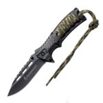 Navaja Táctica Cuchillos Browning Cuerda Camping Militar