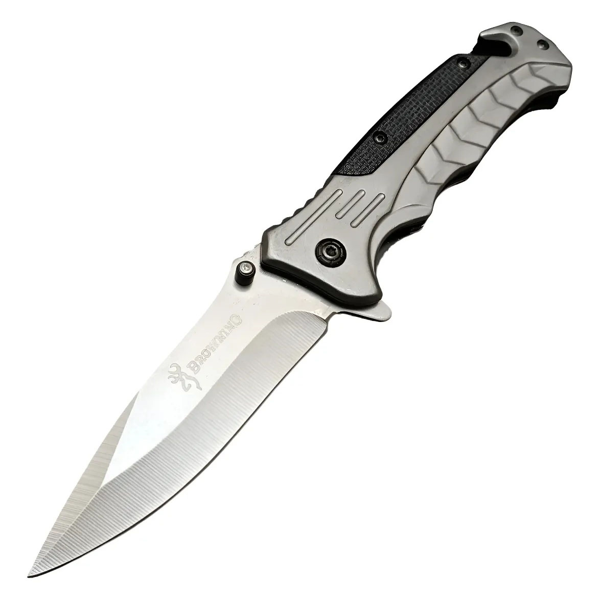 Cuchillo-de-exteriores1.jpg Navaja Táctica De Supervivencia Y Campismo Browning Fa46 - Imagen 1