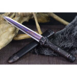 Espada de Colección Artesanal con Hoja de Acero de Azul y Funda de Ébano - Espada Decorativa de Lujo